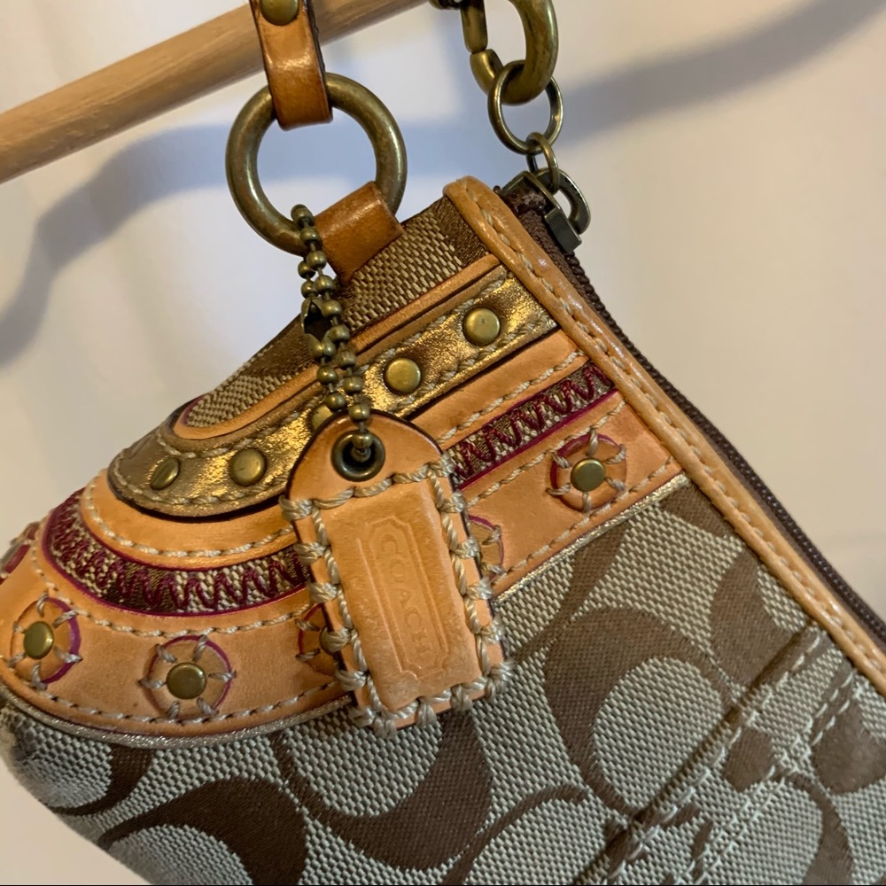 Coach Clutch Wristlet Bag